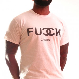 camiseta fuck crohn